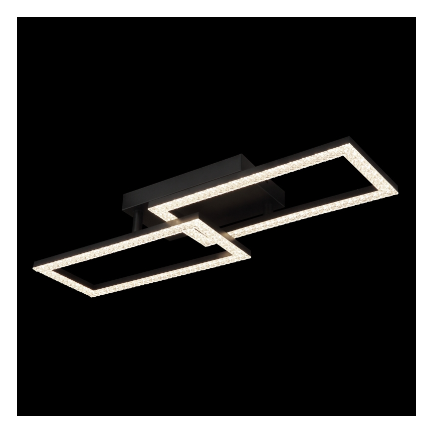 Globo - LED-kattovalaisin LED/20W/230V 4000K musta