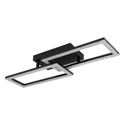 Globo - LED-kattovalaisin LED/20W/230V 4000K musta