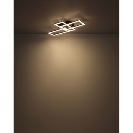 Globo - LED-kattovalaisin LED/24W/230V 4000K musta