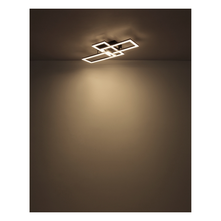 Globo - LED-kattovalaisin LED/24W/230V 4000K musta