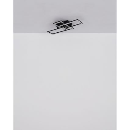 Globo - LED-kattovalaisin LED/24W/230V 4000K musta