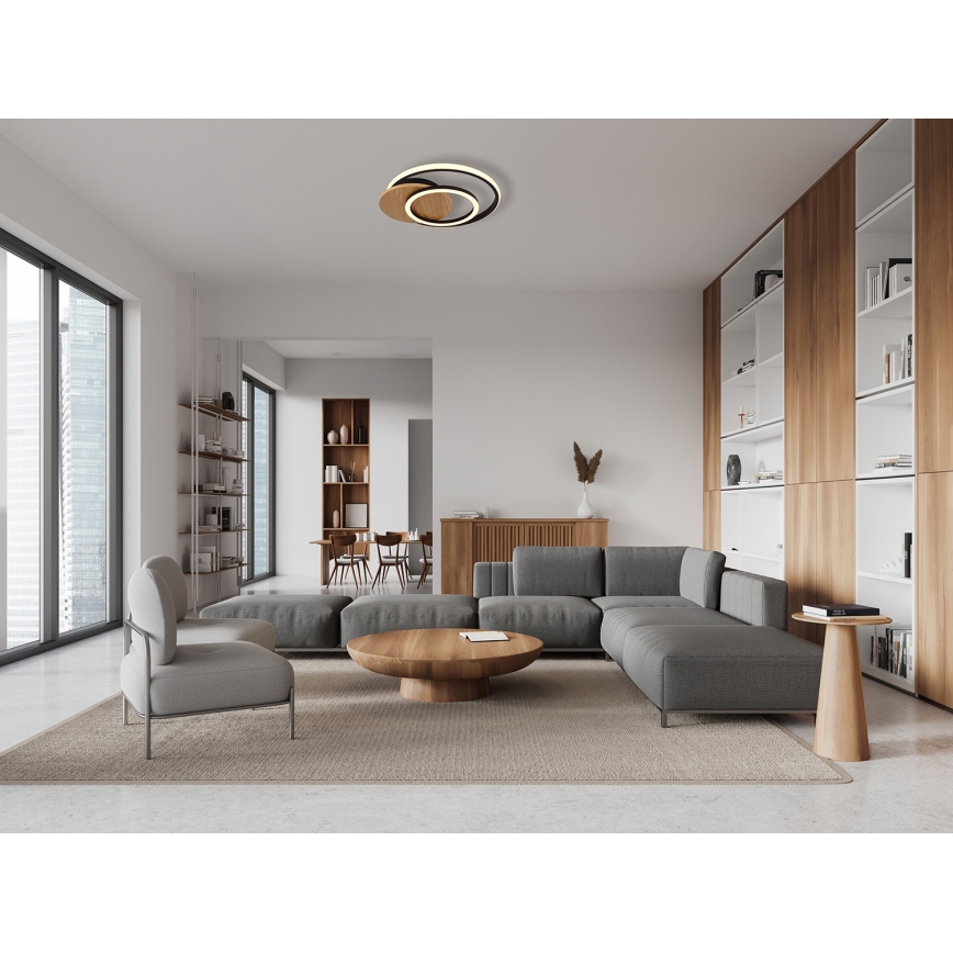 Globo - LED-kattovalaisin LED/24W/230V musta