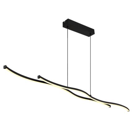 Globo - LED-kattokruunu johdossa LED/30W/230V 3000K musta