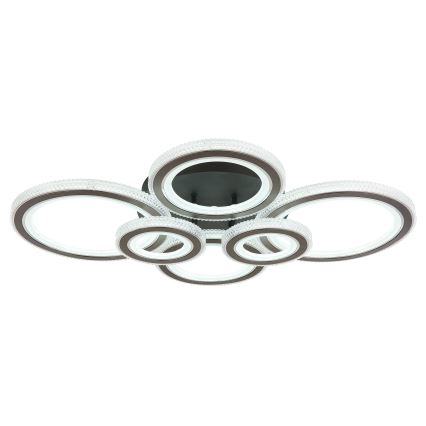Globo - Himmennettävä LED-kattovalaisin LED/60W/230V 2700-6000K 56x78 cm antrasiitti + kauko-ohjaus