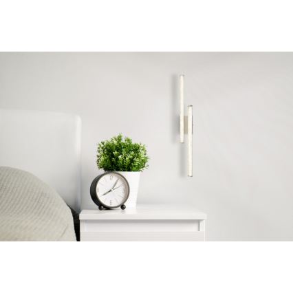 Globo - LED-kattovalaisin LED/12W/230V 4000K mattakromi