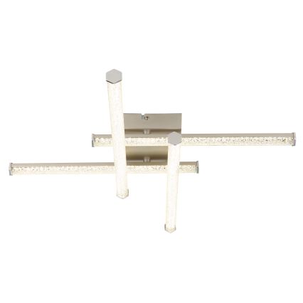 Globo - LED-kattovalaisin LED/24W/230V 4000K mattakromi