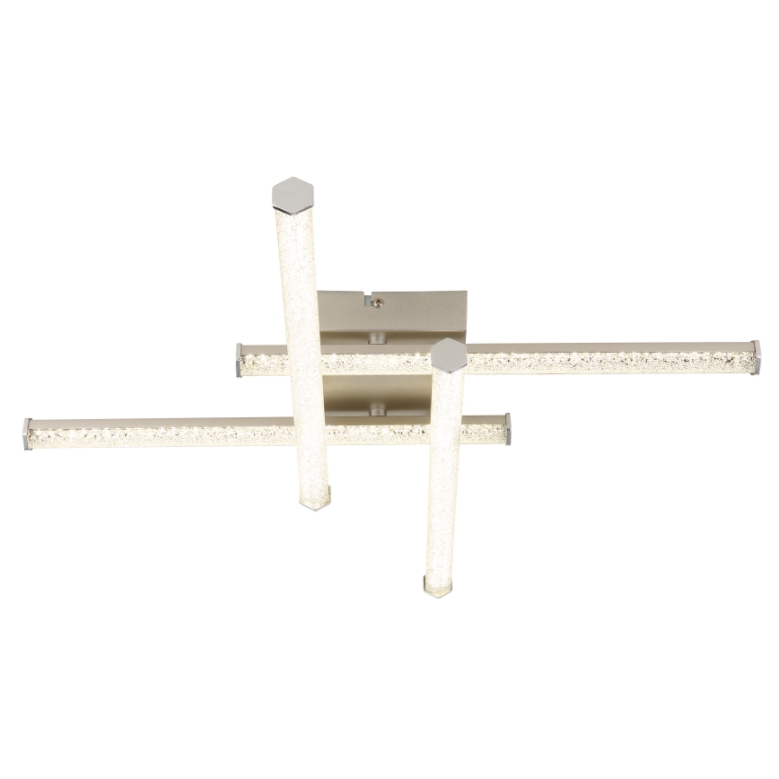 Globo - LED-kattovalaisin LED/24W/230V 4000K mattakromi