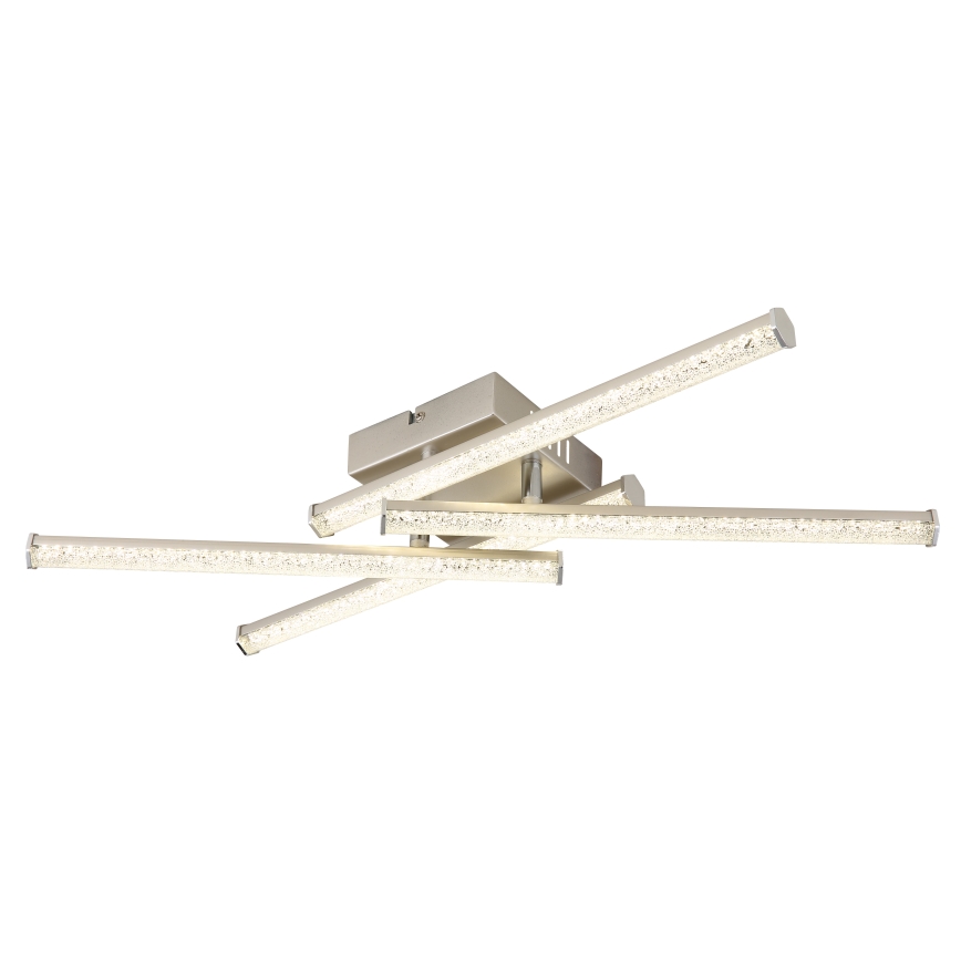 Globo - LED-kattovalaisin LED/24W/230V 4000K mattakromi