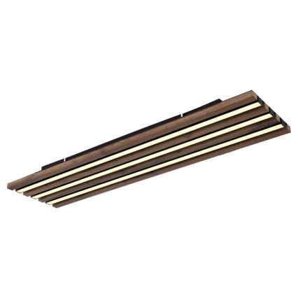 Globo - LED-kattovalaisin LED/30W/230V 3000K 80x20 cm puu