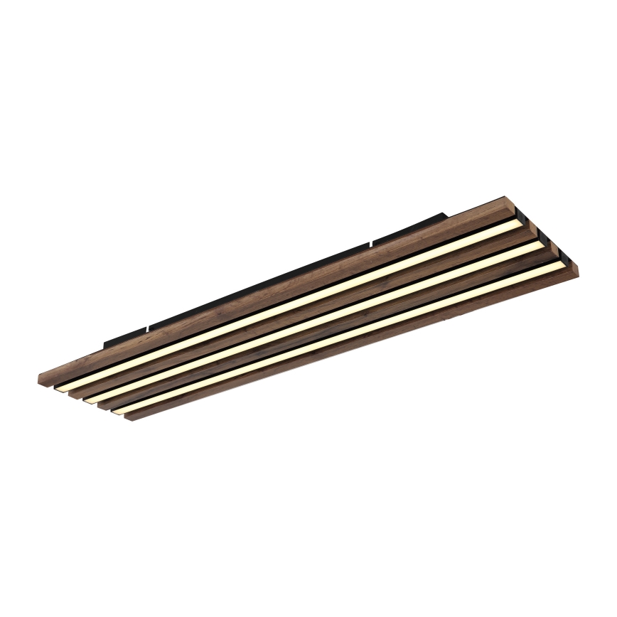 Globo - LED-kattovalaisin LED/30W/230V 3000K 80x20 cm puu