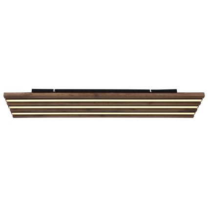 Globo - LED-kattovalaisin LED/30W/230V 3000K 80x20 cm puu