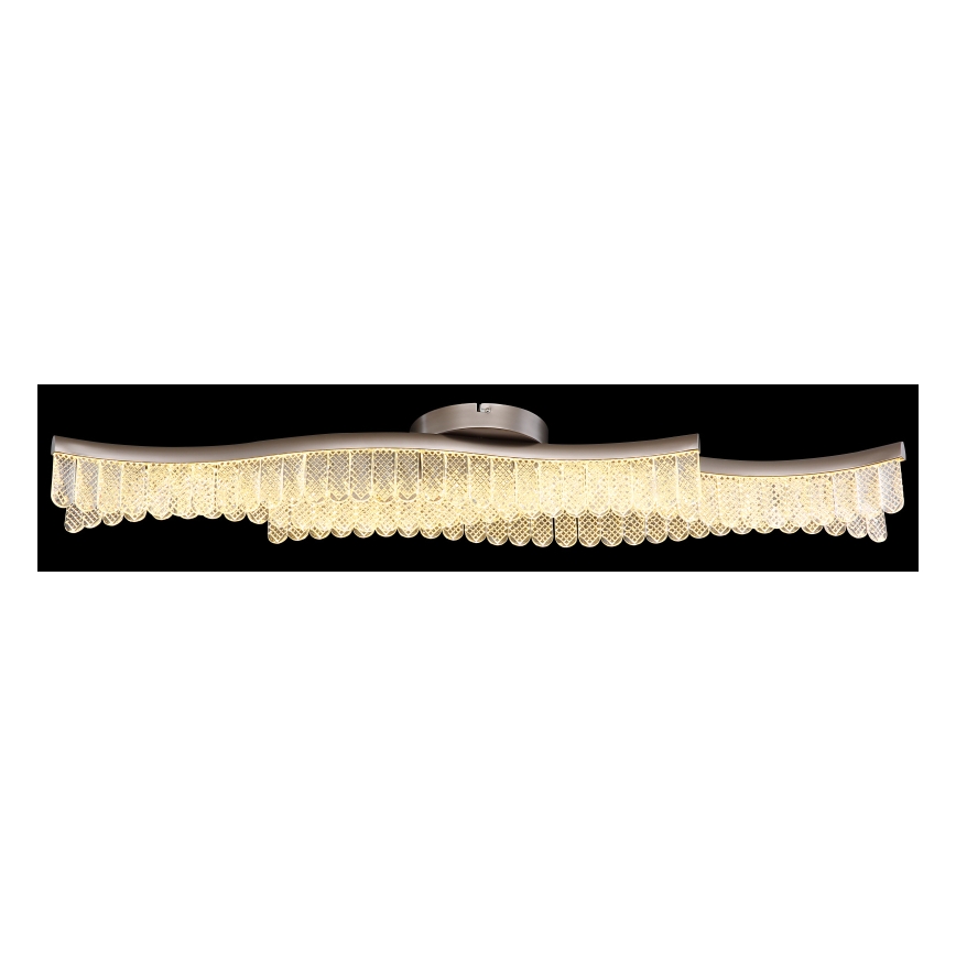 Globo - LED-kattovalaisin LED/35W/230V 3200K 18x108 cm mattakromi