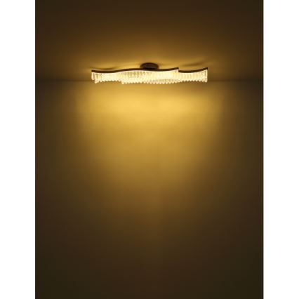 Globo - LED-kattovalaisin LED/35W/230V 3200K 18x108 cm mattakromi