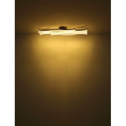 Globo - LED-kattovalaisin LED/35W/230V 3200K 18x108 cm kulta