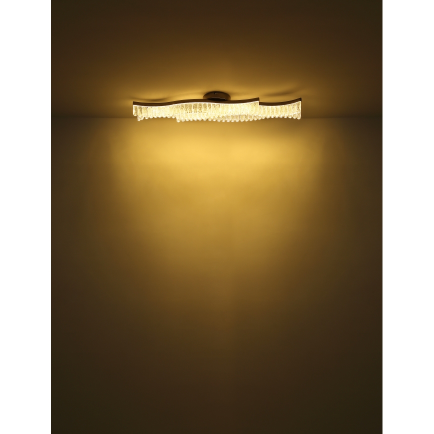 Globo - LED-kattovalaisin LED/35W/230V 3200K 18x108 cm kulta