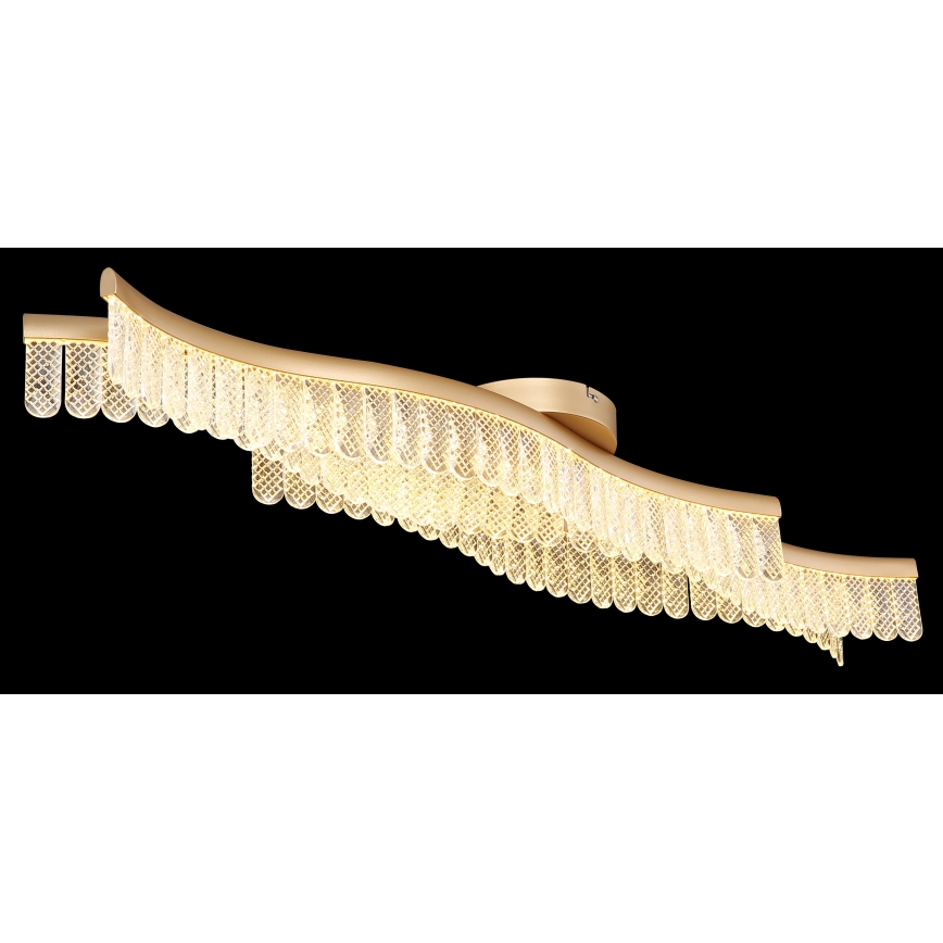 Globo - LED-kattovalaisin LED/35W/230V 3200K 18x108 cm kulta