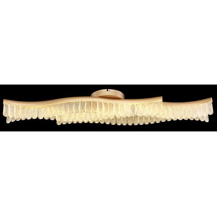 Globo - LED-kattovalaisin LED/35W/230V 3200K 18x108 cm kulta