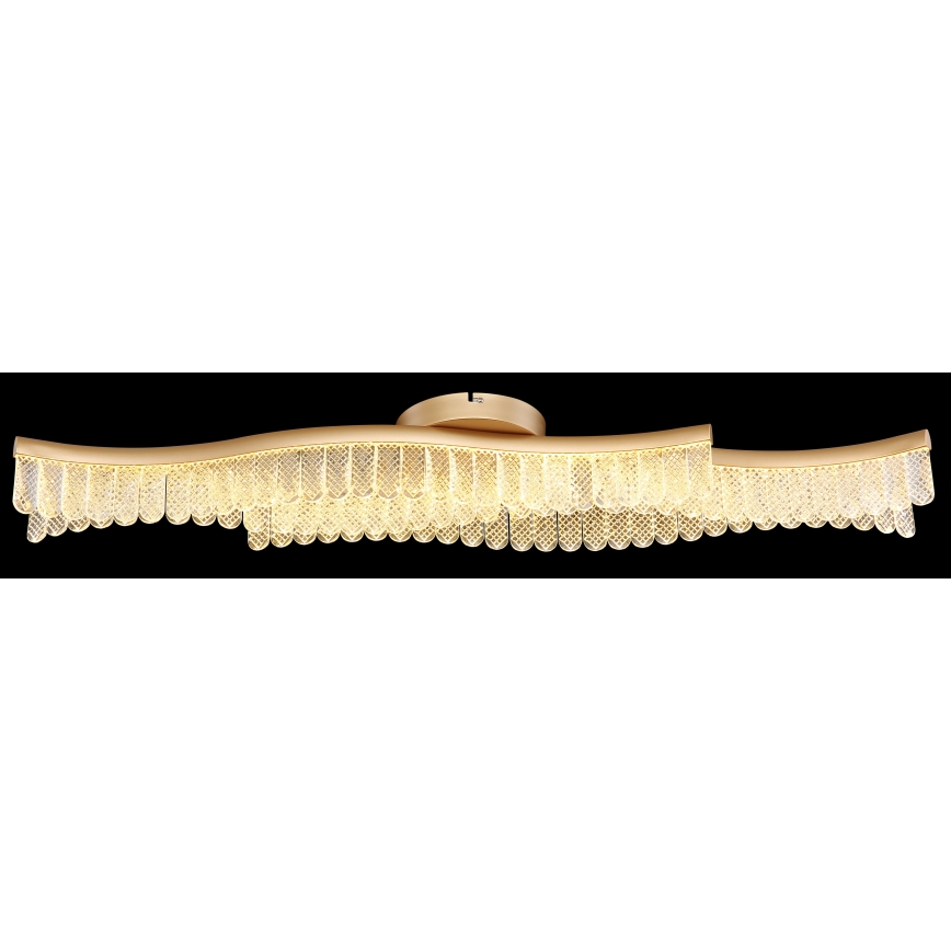 Globo - LED-kattovalaisin LED/35W/230V 3200K 18x108 cm kulta
