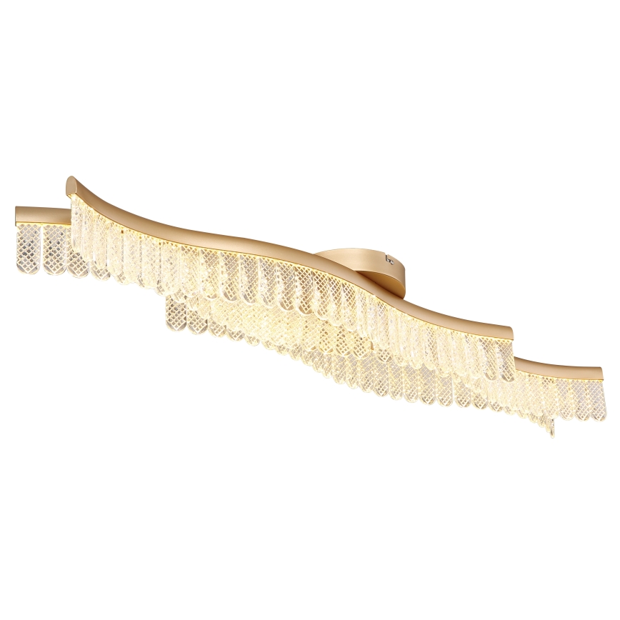 Globo - LED-kattovalaisin LED/35W/230V 3200K 18x108 cm kulta