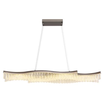Globo - LED-kattokruunu johdossa LED/35W/230V 3200K mattakromi