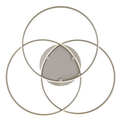 Globo - LED-kattovalaisin LED/40W/230V 4000K halkaisija 45,6 cm mattakromi