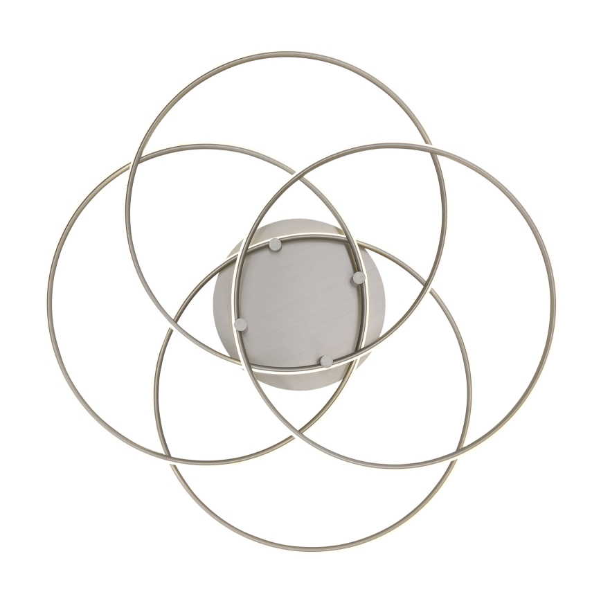 Globo - LED-kattovalaisin LED/55W/230V 4000K halkaisija 51,5 cm mattakromi