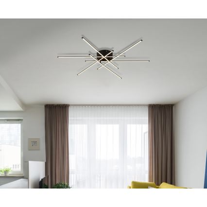 Globo - LED-kattovalaisin LED/40W/230V 3000K musta