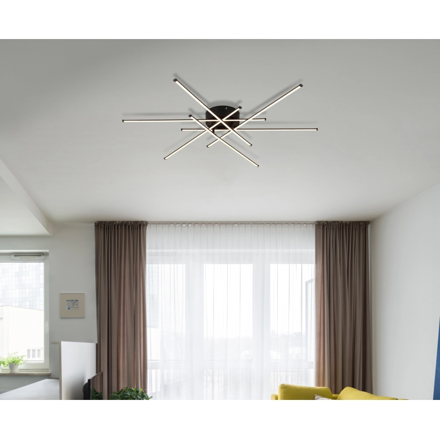 Globo - LED-kattovalaisin LED/40W/230V 3000K musta