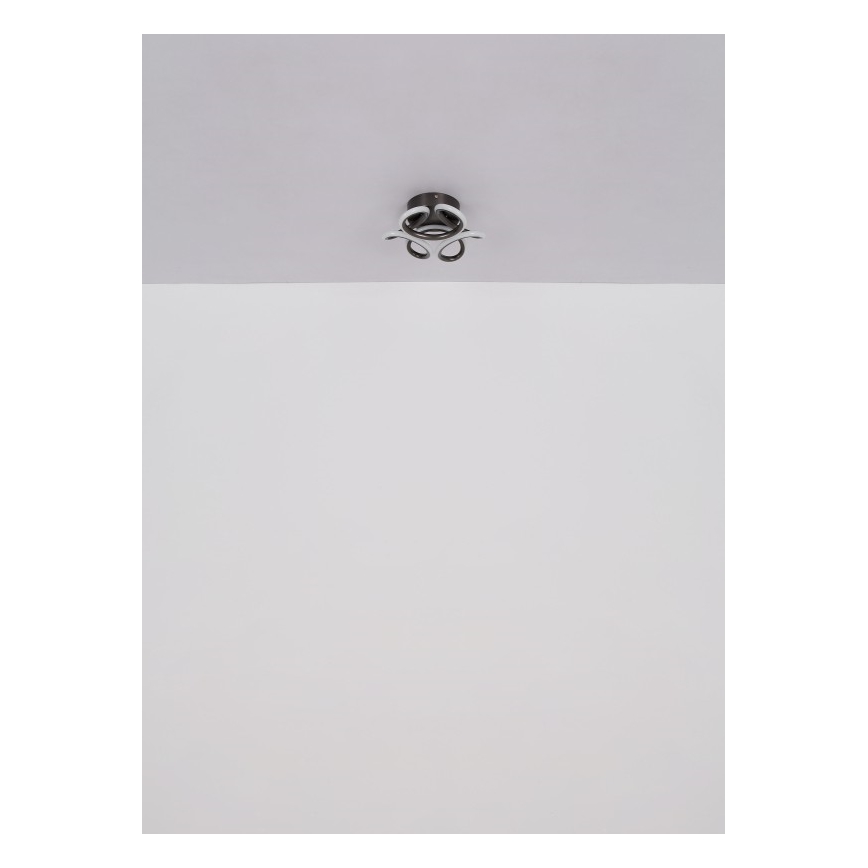 Globo - LED-kattovalaisin LED/24W/230V 2700/4000/6000K halkaisija 26 cm musta