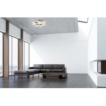 Globo - LED-kattovalaisin 5xLED/12W/230V