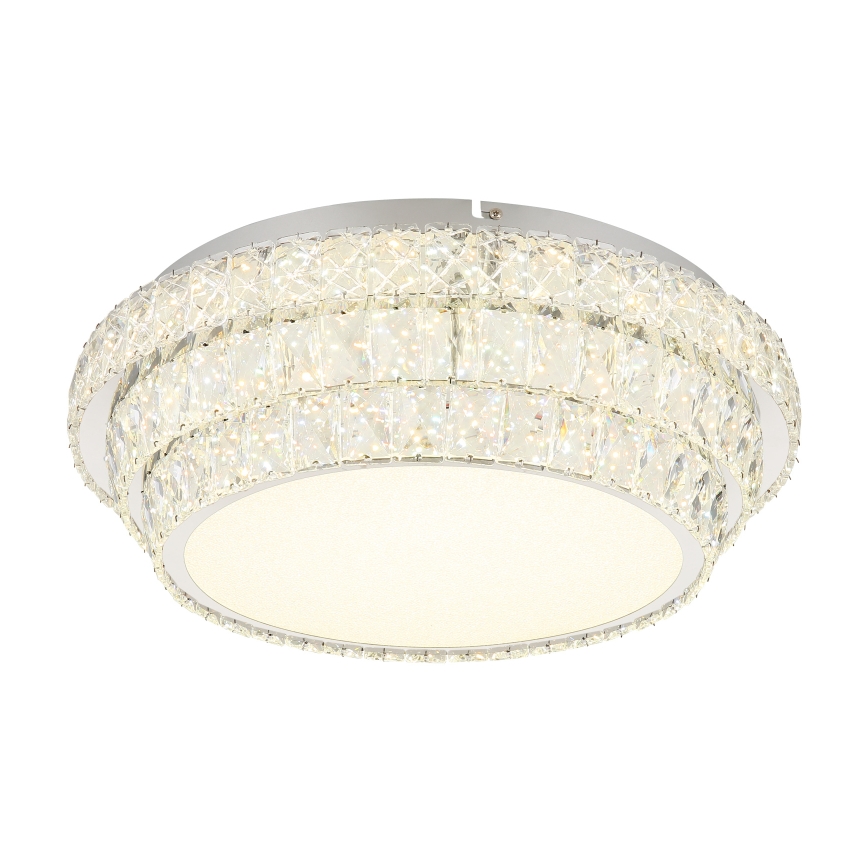 Globo - LED himmennettävä kattovalaisin LED/48W/230V 2700-6000K halkaisija 50 cm valkoinen + kaukosäädin