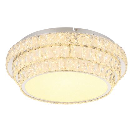 Globo - LED himmennettävä kattovalaisin LED/48W/230V 2700-6000K halkaisija 50 cm valkoinen + kaukosäädin