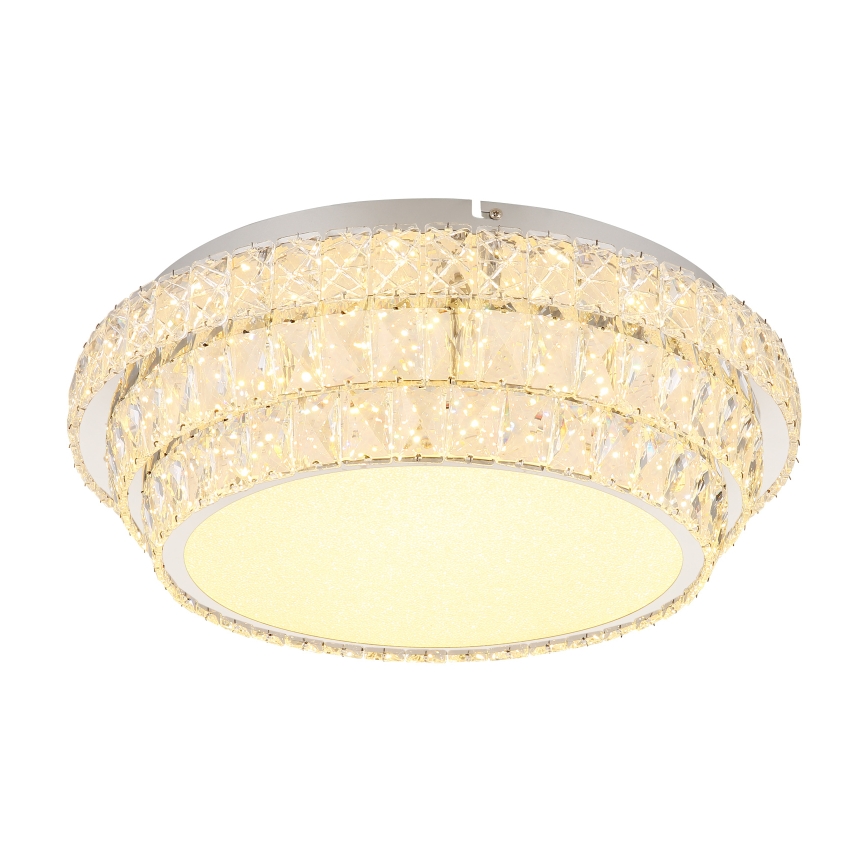 Globo - LED himmennettävä kattovalaisin LED/48W/230V 2700-6000K halkaisija 50 cm valkoinen + kaukosäädin