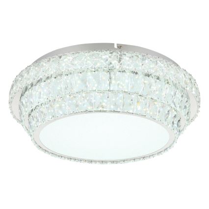 Globo - LED himmennettävä kattovalaisin LED/48W/230V 2700-6000K halkaisija 50 cm valkoinen + kaukosäädin