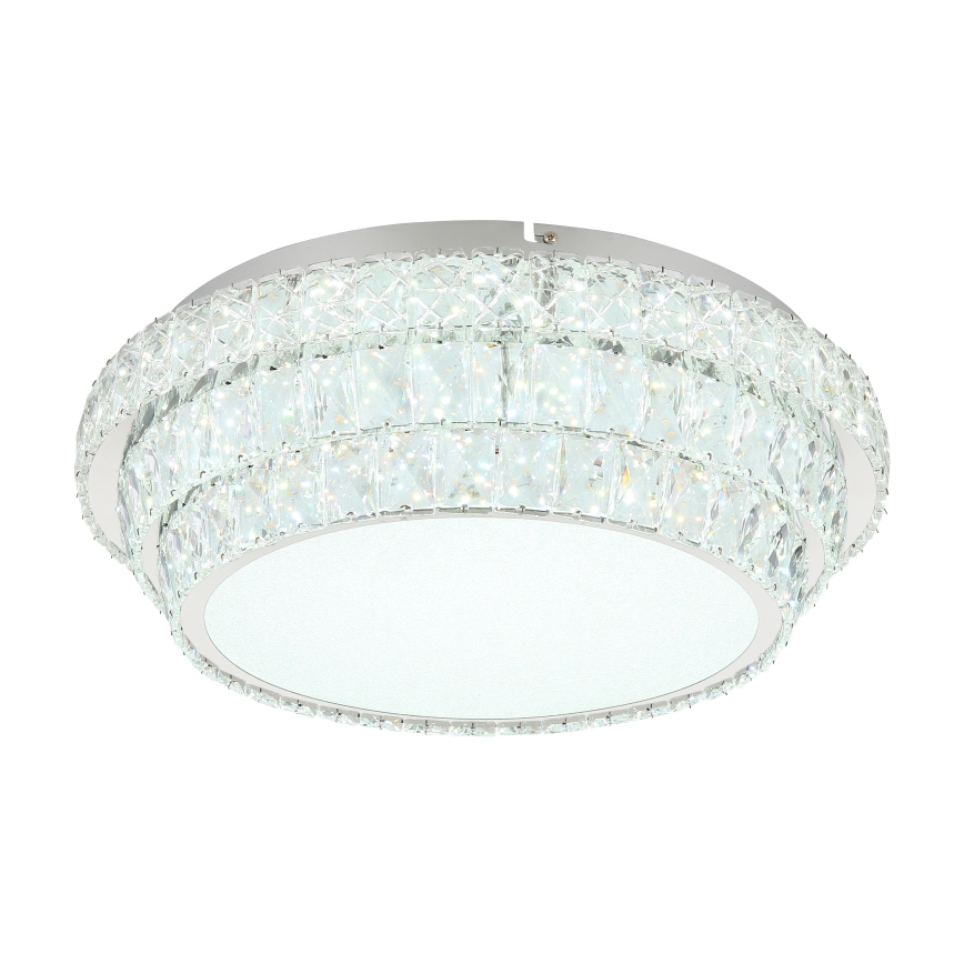 Globo - LED himmennettävä kattovalaisin LED/48W/230V 2700-6000K halkaisija 50 cm valkoinen + kaukosäädin