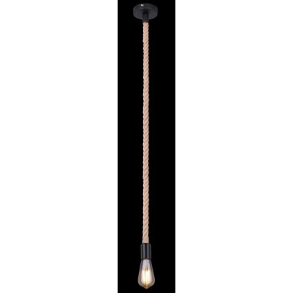 Globo - Kattokruunu narulla 1xE27/60W/230V