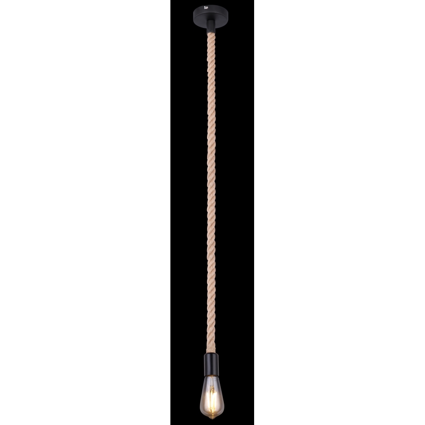 Globo - Kattokruunu narulla 1xE27/60W/230V