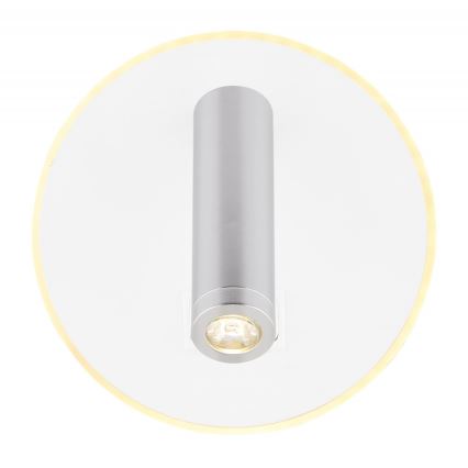 Globo - LED Seinäkohdevalo LED/6W + LED/1W/230V
