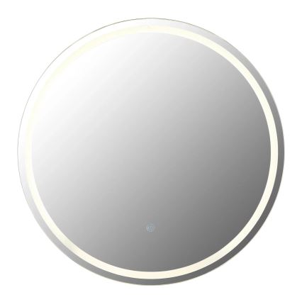 Globo - LED Himmennettävä seinä peili kanssa taustavalo LED/16W/230V 4000K halkaisija 75 cm