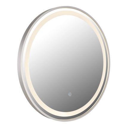 Globo - LED Himmennettävä seinä peili kanssa taustavalo LED/10W/230V 2700/4000/6500K halkaisija 50 cm