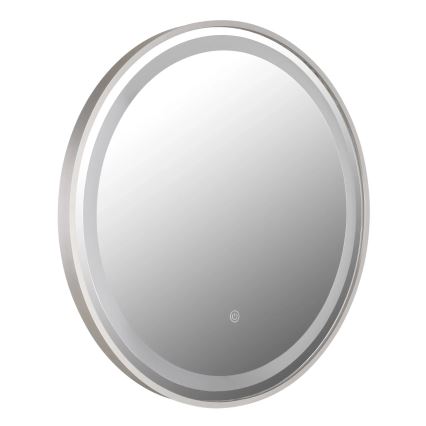Globo - LED Himmennettävä seinä peili kanssa taustavalo LED/10W/230V 2700/4000/6500K halkaisija 50 cm