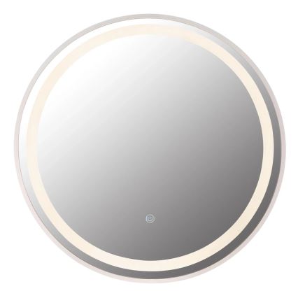 Globo - LED Himmennettävä seinä peili kanssa taustavalo LED/10W/230V 2700/4000/6500K halkaisija 50 cm