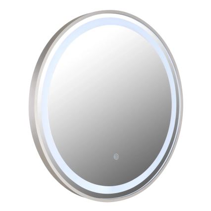 Globo - LED Himmennettävä seinä peili kanssa taustavalo LED/10W/230V 2700/4000/6500K halkaisija 50 cm