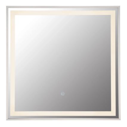 Globo - LED Himmennettävä seinä peili kanssa taustavalo LED/10W/230V 2700/4000/6500K 50x50 cm