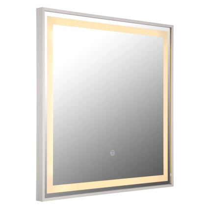 Globo - LED Himmennettävä seinä peili kanssa taustavalo LED/10W/230V 2700/4000/6500K 50x50 cm