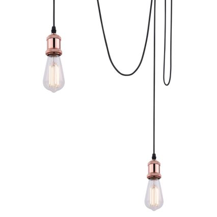Globo A32-3 - Kattokruunu johdossa OLIVER 3xE27/40W/230V hämähäkki