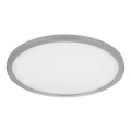 Globo - Himmennettävä kylpyhuoneen LED-kattovalaisin LED/24W/230V halkaisija 42 cm IP44 mattakromi