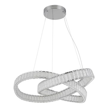 Globo - Himmennettävä LED-kattokruunu johdossa LED/110W/230V 2700-6000K halkaisija 78 cm + kauko-ohjaus