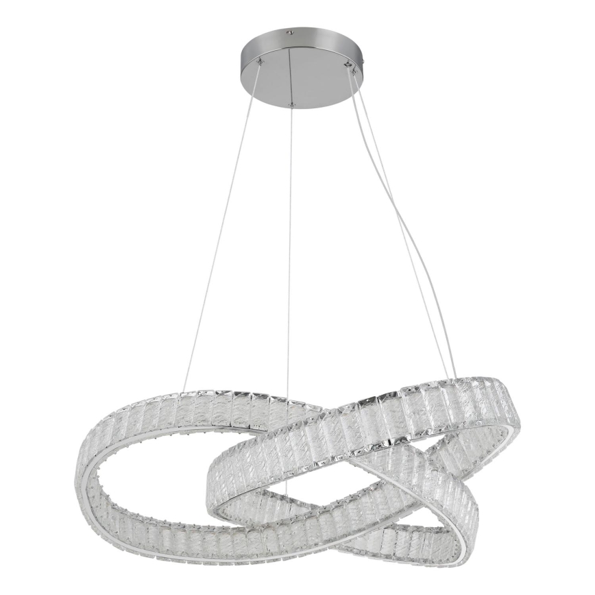 Globo - Himmennettävä LED-kattokruunu johdossa LED/110W/230V 2700-6000K halkaisija 78 cm + kauko-ohjaus