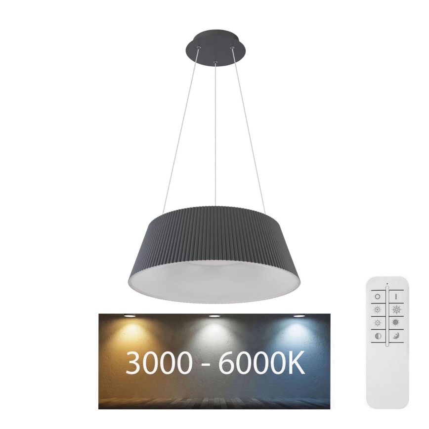 Globo - Himmennettävä LED-kattokruunu johdossa LED/45W/230V 3000-6000K + kauko-ohjaus